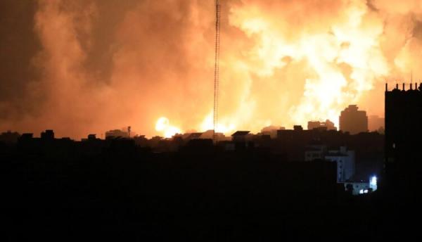 استشهاد 19 فلسطينيا بقصف منزل شمال غزة