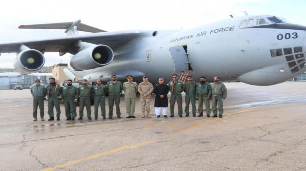 باكستان ترسل طائرة مساعدات لقطاع غزة إلى مطار ماركا العسكري